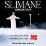 Slimane: Sold out μέσα σε λίγες ώρες! Ανοίγει προπώληση για 2η παράσταση στο Θέατρο Παλλάς!