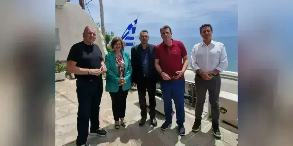 Κλιμάκια της ΝΔ σε Σάμο, Φούρνους, Θύμαινα και Ικαρία υπό τον υπουργό Μετανάστευσης Δημήτρη Καιρίδη