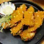 Τραγανές κοτομπουκιές με πατάτες στο air fryer