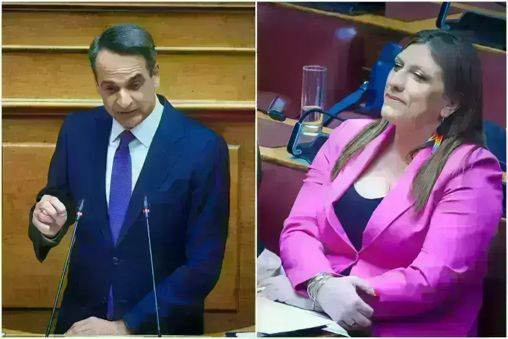 Μητσοτάκης σε Κωνσταντοπούλου: «Θα με αναγκάσετε να σας απαντήσω με καρδούλες»