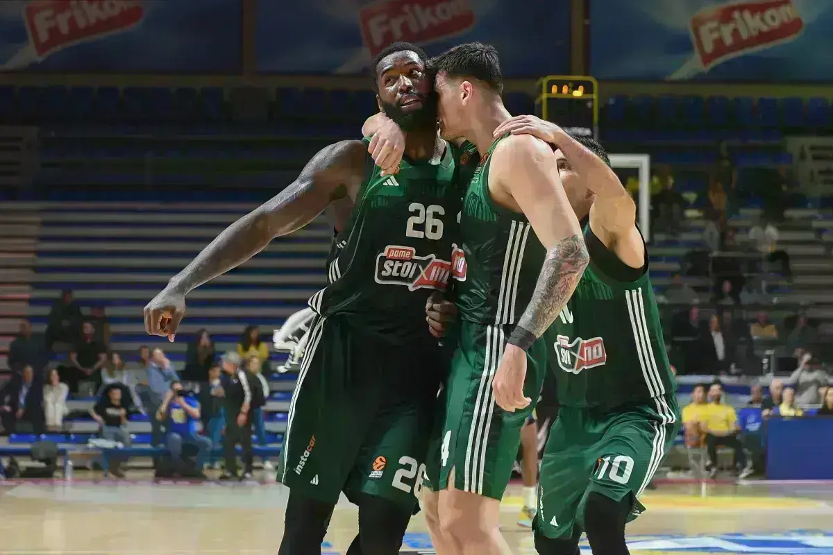 Μακάμπι-Παναθηναϊκός 88-95: Και τώρα ελάτε στο ΟΑΚΑ - Με ηγέτη τον ρέκορντμαν Σλούκα και τον μυθικό Ναν το 2-2 οι Πράσινοι