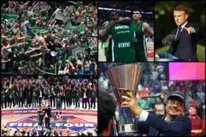 Παναθηναϊκός: Η Ευρώπη υποκλίνεται στον επτάστερο «Βασιλιά» της - Η τρέλα DPG με το ανοιχτό λεωφορείο και τα συγχαρητήρια του Μακρόν