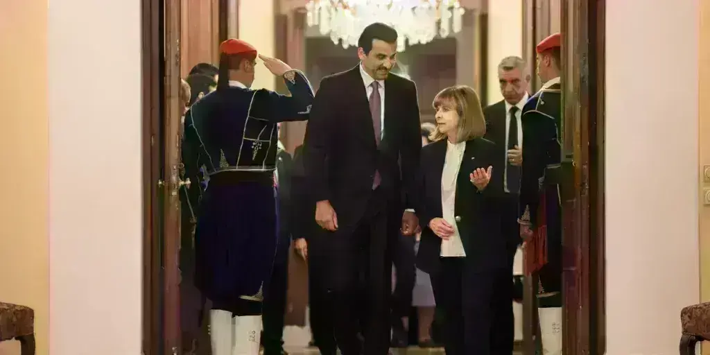 Σακελλαροπούλου στον Εμίρη του Κατάρ: Οι χώρες μας διαδραματίζουν σταθεροποιητικό ρόλο στην ευρύτερη περιοχή μας