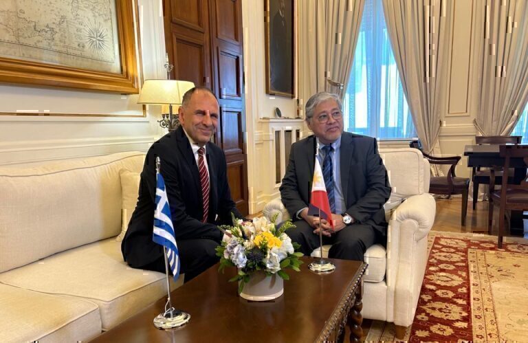 Γεραπετρίτης: Μας ενώνουν κοινοί δεσμοί φιλίας, αξιών και η ναυτική παράδοση με τις Φιλιππίνες