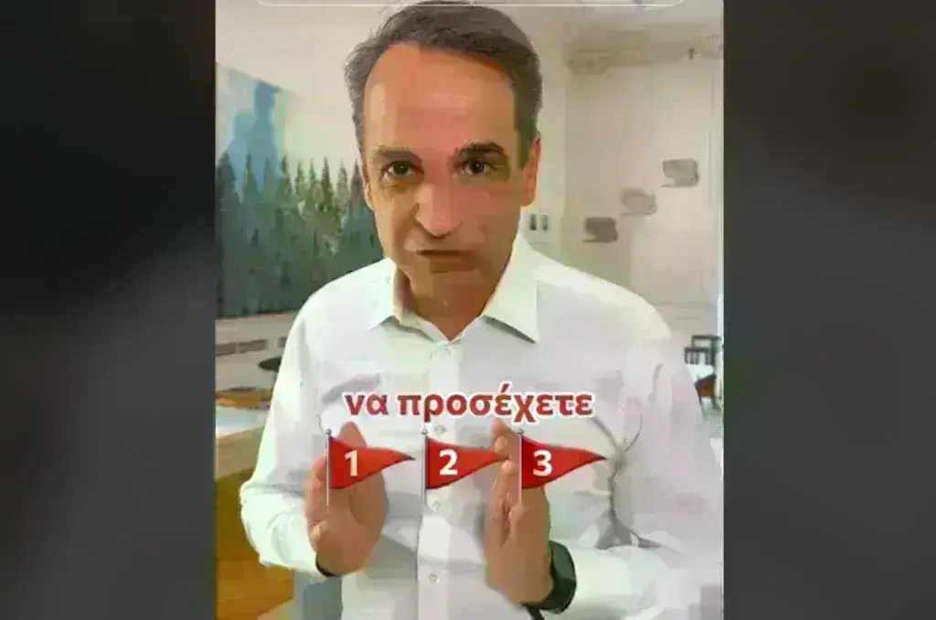 Με… «clickbait» βίντεο στο TikTok ο Κυριάκος Μητσοτάκης – Τι αναφέρει στην ανάρτησή του