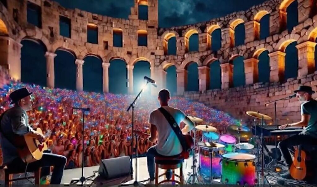 Coldplay: Μοναδικές στιγμές στο Ηρώδειο- Δείτε το καταπληκτικό βίντεο κλιπ