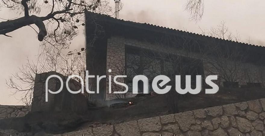 Πρέντραγκ Τζόρτζεβιτς: Έκαναν «φύλλο και φτερό» το σπίτι του που κάηκε στην πρόσφατη φωτιά στην Ηλεία