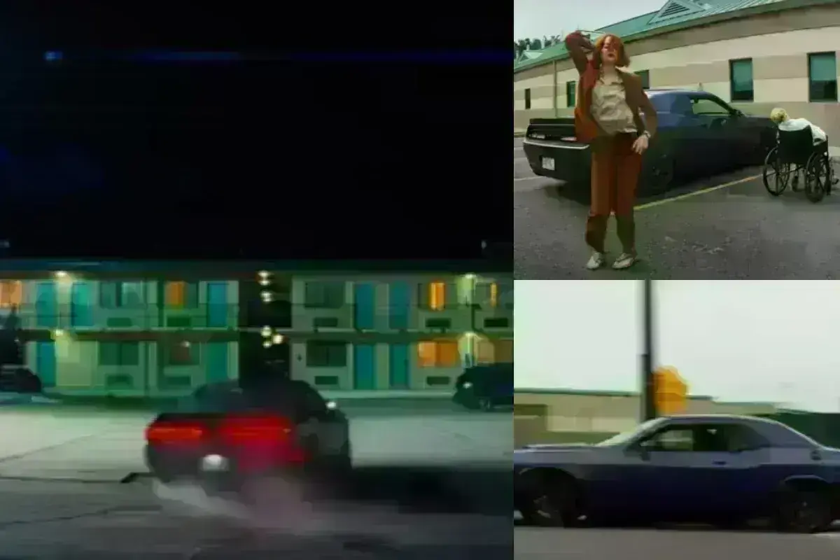 Έμμα Στόουν: Το αυτοκίνητο που... ντριφτάρει στη νέα ταινία του Λάνθιμου - Μαγεύει με τις φιγούρες της η ηθοποιός [βίντεο]