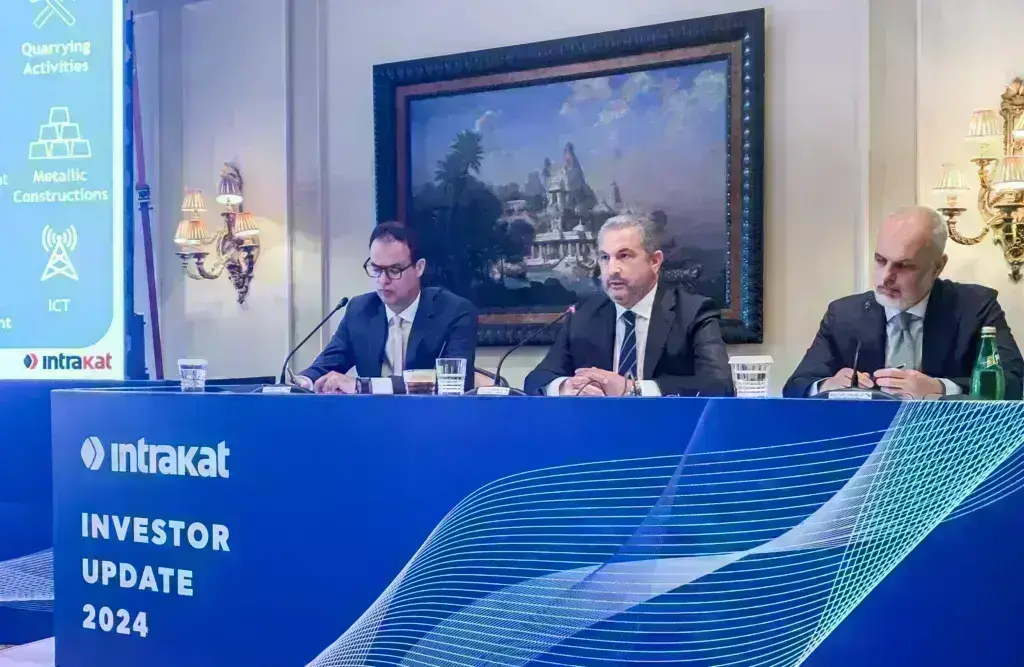 O Αλέξανδρος Εξάρχου ανέλυσε τον στρατηγικό σχεδιασμό του Ομίλου Intrakat στο Investor Update του 2