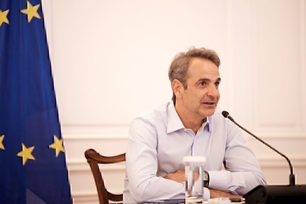 Στην τηλεδιάσκεψη κορυφής του ΕΛΚ ο Κυριάκος Μητσοτάκης