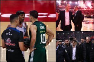 Ολυμπιακός-Παναθηναϊκός: Μπουρλότο λίγο πριν το τζάμπολ του ντέρμπι – Τιμωρήθηκε ο Γιαννακόπουλος, δεν πάει στο ΣΕΦ - Σε απολογία Λεσόρ και Λαρεντζάκης