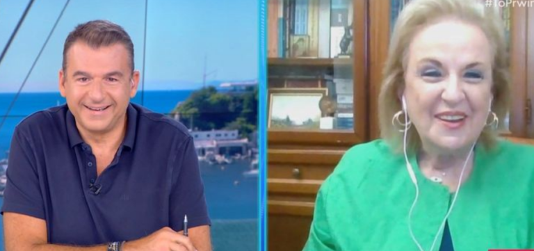 Η ατάκα της Παγώνη στον Λιάγκα: «Εσείς περάσατε ωραίο Σαββατοκύριακο και καλά κάνατε» [βίντεο]
