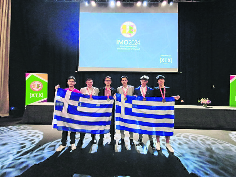 «Ολυμπιονίκες» στα Μαθηματικά έξι Ελληνες μαθητες