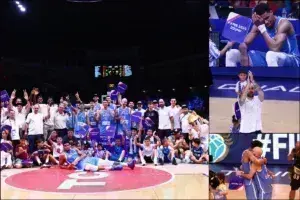 Παρίσι ερχόμαστε – Ο Σπανούλης έφερε τη δάδα στα αποδυτήρια και το πάρτι ξεκίνησε – Έκλαψε ο Αντετοκούνμπο και 11.000.000 Έλληνες