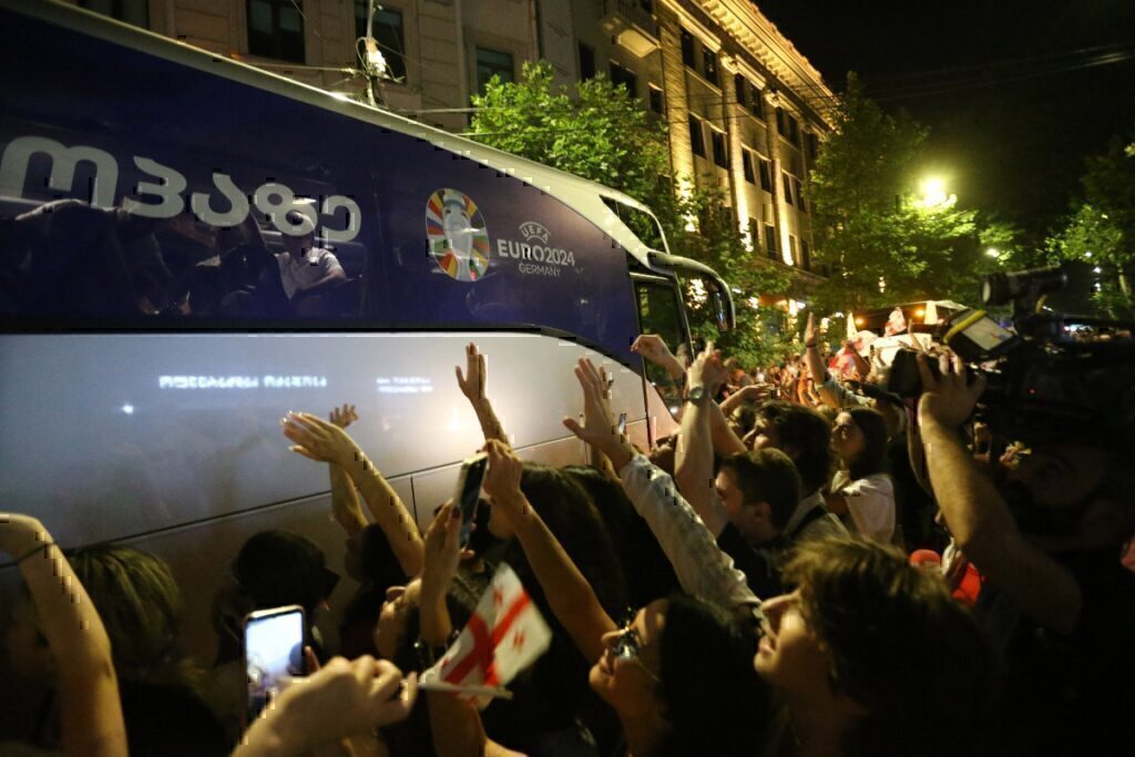 Euro 2024-Γεωργία: Αποθέωση για την εθνική ομάδα