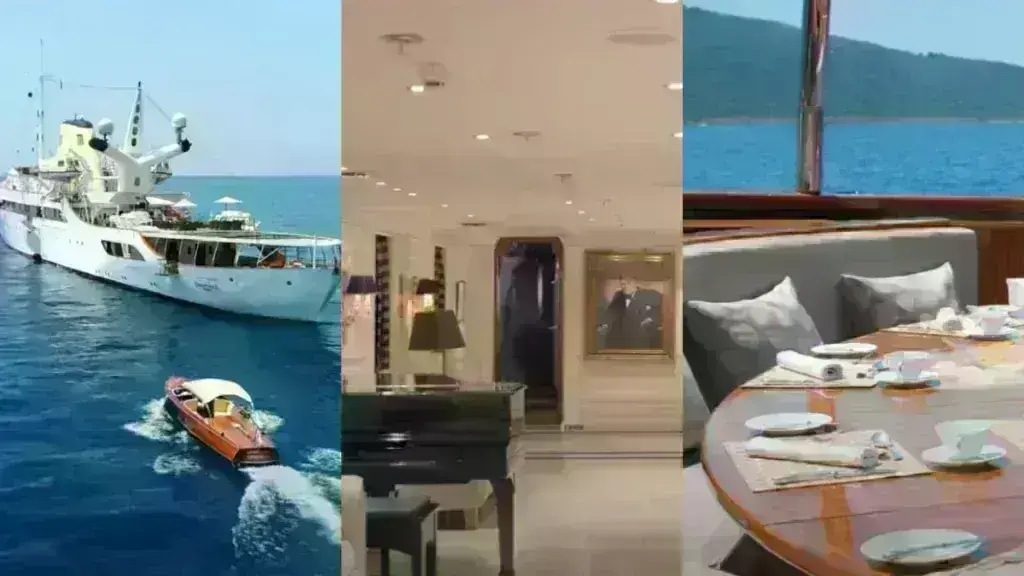 Το πλωτό παλάτι του Ωνάση ψάχνει νέο ιδιοκτήτη – Δείτε βίντεο από το εσωτερικό του