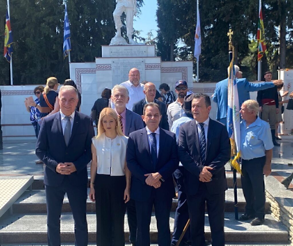 Στην Κύπρο ο Σταύρος Καλαφάτης για τις Εκδηλώσεις Μνήμης των Μαύρων Επετείων του 1974