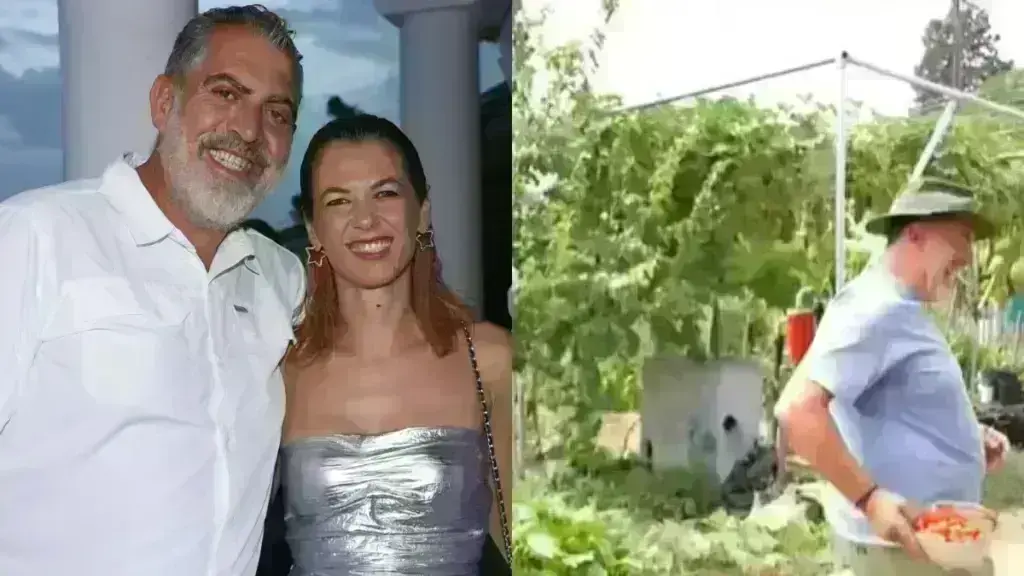 Κούλλης Νικολάου: Πολύχρωμο με πολλών τετραγωνικών κήπο που φυτεύει μέχρι και πεπόνια – Το σπίτι του στην Κύπρο έχει μέχρι και πουλερικά