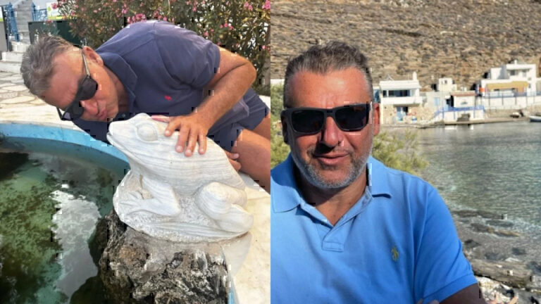 Γιώργος Λιάγκας: Το Κυκλαδίτικο εξοχικό του στην Τήνο – Τεράστια ψηφιδωτή πισίνα και πέτρα