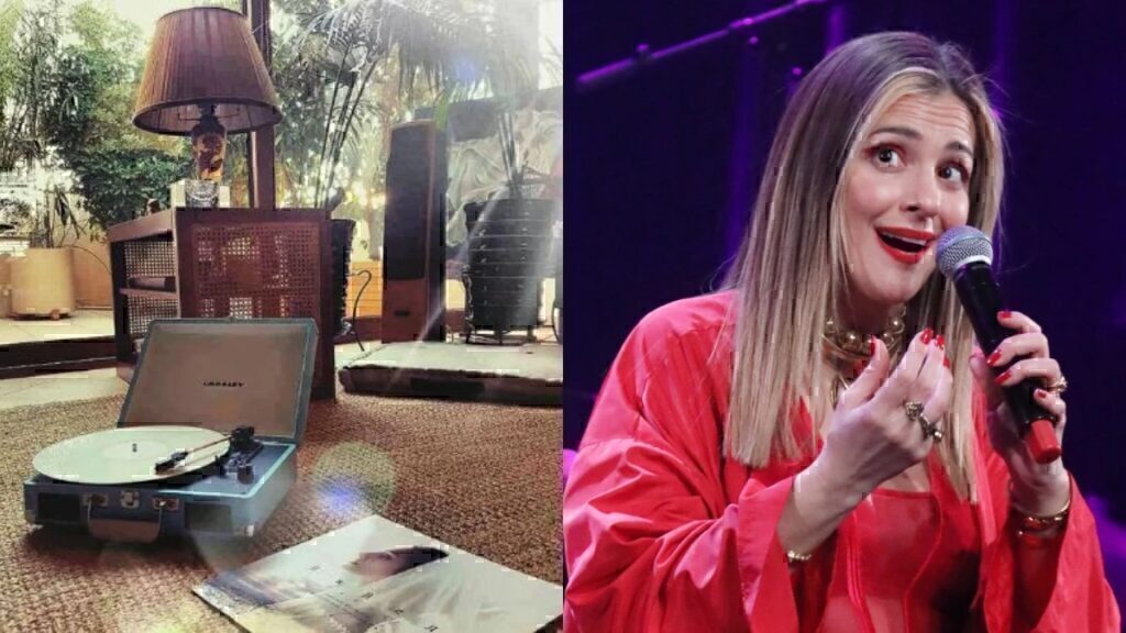 Νατάσα Μποφίλιου: Boho με ξύλινες λεπτομέρειες και φυτά – Το σπίτι που μένει με τον σύζυγό της
