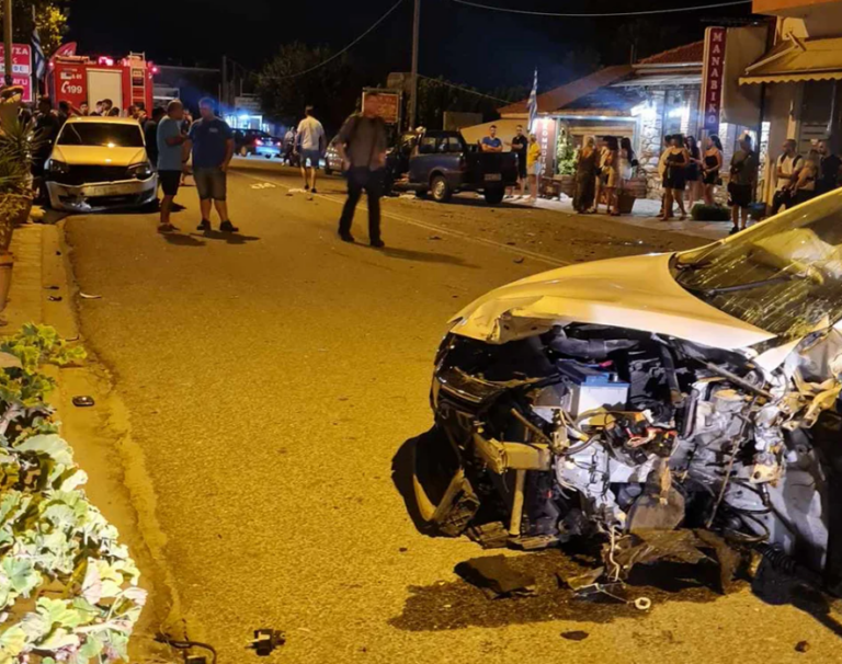 Τροχαίο στην Καβαλά: Δυο οχήματα συγκρουστήκαν μετωπικά – Τραυματίστηκαν δυο άτομα