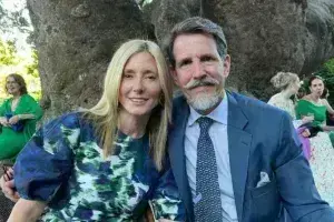 O πρίγκιπας Παύλος και η Μαρί Σαντάλ στο Πήλιο.