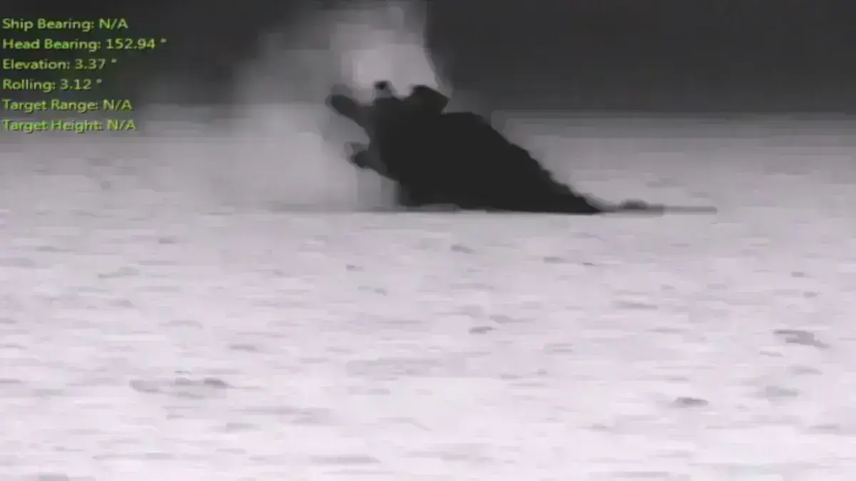Βίντεο ντοκουμέντο: Η φρεγάτα «Ψαρά» καταρρίπτει drone των Χούθι στην Ερυθρά Θάλασσα