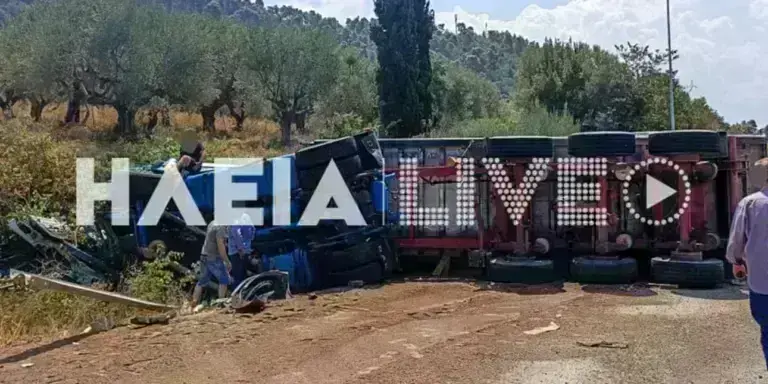 Τραγωδία στην άσφαλτο: Τέσσερις νεκροί ανάμεσά τους και παιδί μετά από σύγκρουση νταλίκας με τρία ΙΧ στην Ελαία Μεσσηνίας