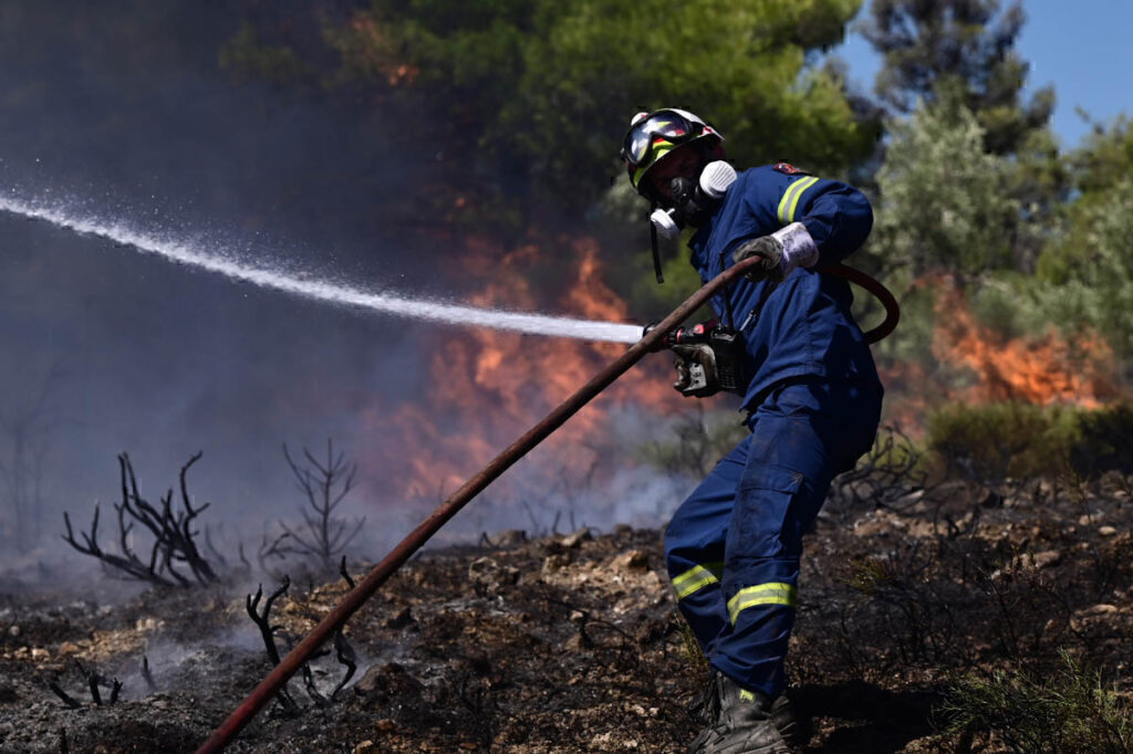 Φωτιά τώρα στα Μέγαρα – 6 εναέρια στην μάχη της κατάσβεσης