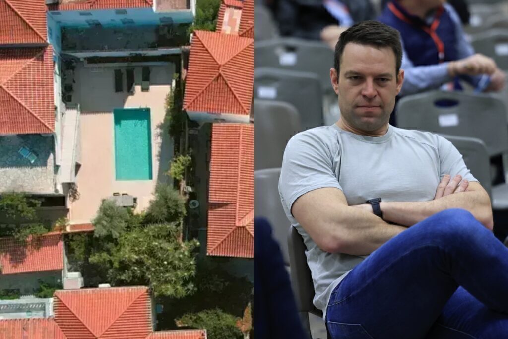 «Ξεσκεπάστηκε» ο Κασσελάκης: Με άδεια βόθρου από το 1978 η πισίνα στις Σπέτσες – Τι αποκαλύπτουν πηγ