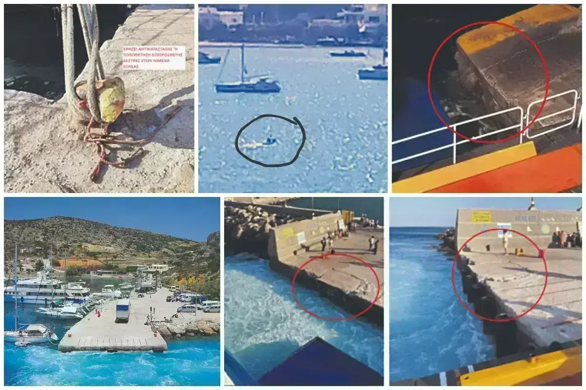 Προβλήματα, ελλείψεις και κίνδυνοι σε δεκάδες λιμάνια - Δείτε φωτογραφίες