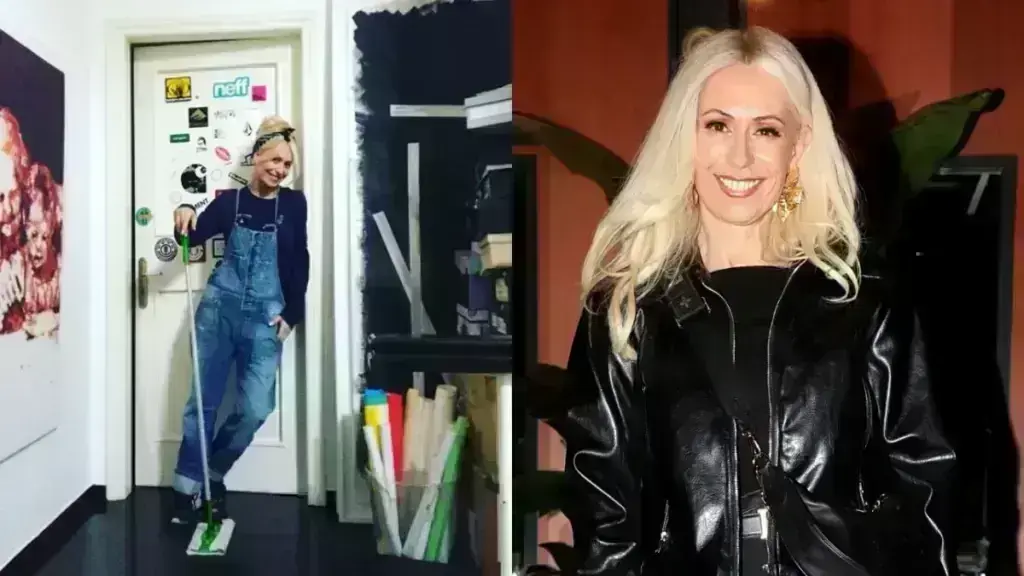 Μαρία Μπακοδήμου: Φωτογραφίες από το μοντέρνο σπίτι της στην Εκάλη – Με πισίνα στον κήπο και ιδιαίτερους πίνακες