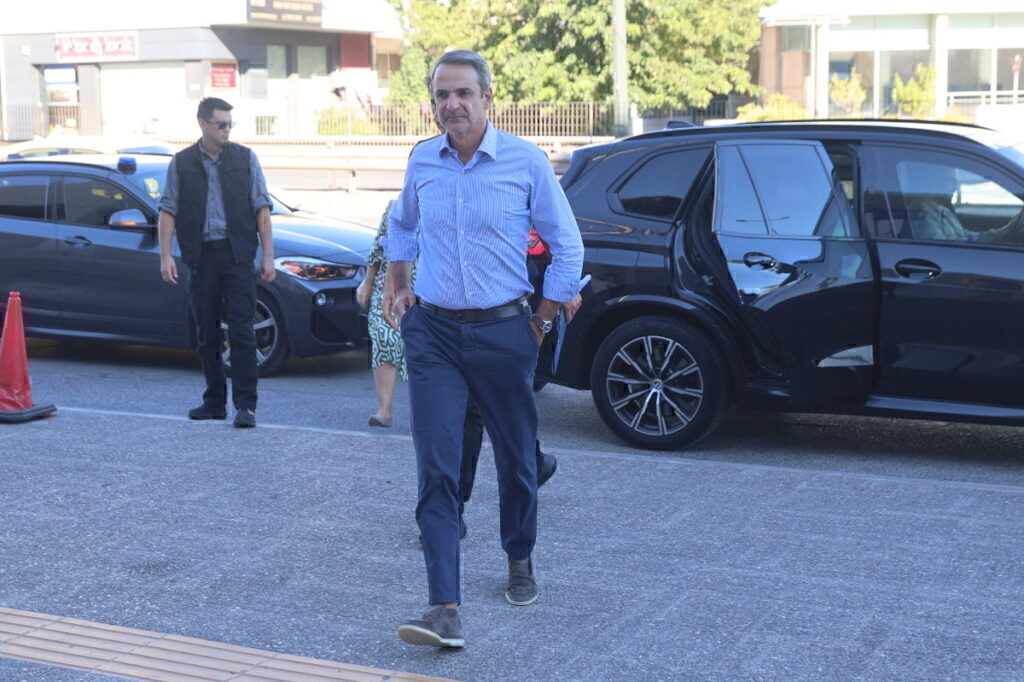 Κυριάκος Μητσοτάκης: Στην πυρόπληκτη Πεντέλη ως επικεφαλής κλιμακίου υπουργών