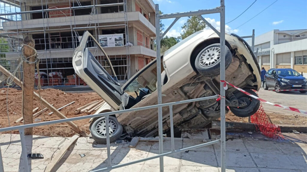Επεισοδιακή καταδίωξη στην Κηφισιά: Ένας ελαφρά τραυματίας, 2 συλλήψεις – Δείτε βίντεο
