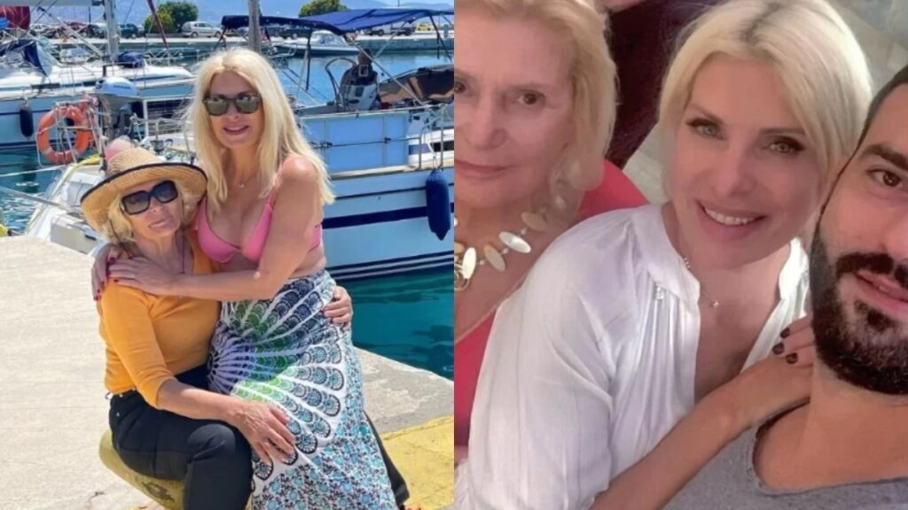 Ελένη Μενεγάκη: Νεοκλασικό με τεράστια βιβλιοθήκη στο σαλόνι – Το σπίτι που μένει η μητέρας τη