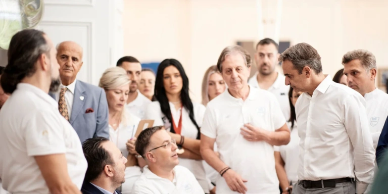 Ο Μητσοτάκης συναντήθηκε με τους Παραολυμπιονίκες