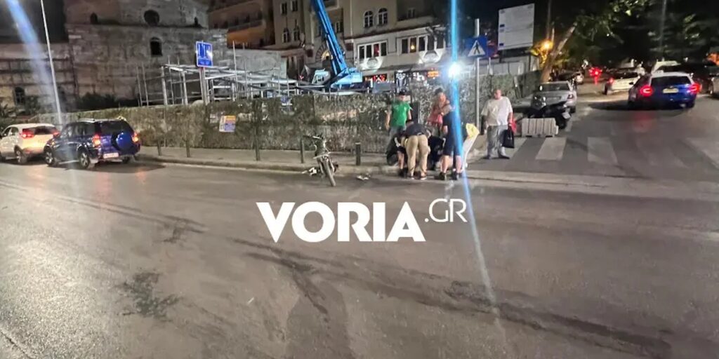 Τροχαίο στην Θεσσαλονίκη: Ι.Χ συγκρούστηκε με μηχανάκι- Εγκατέλειψε και τραυμάτισε δυο άτομα