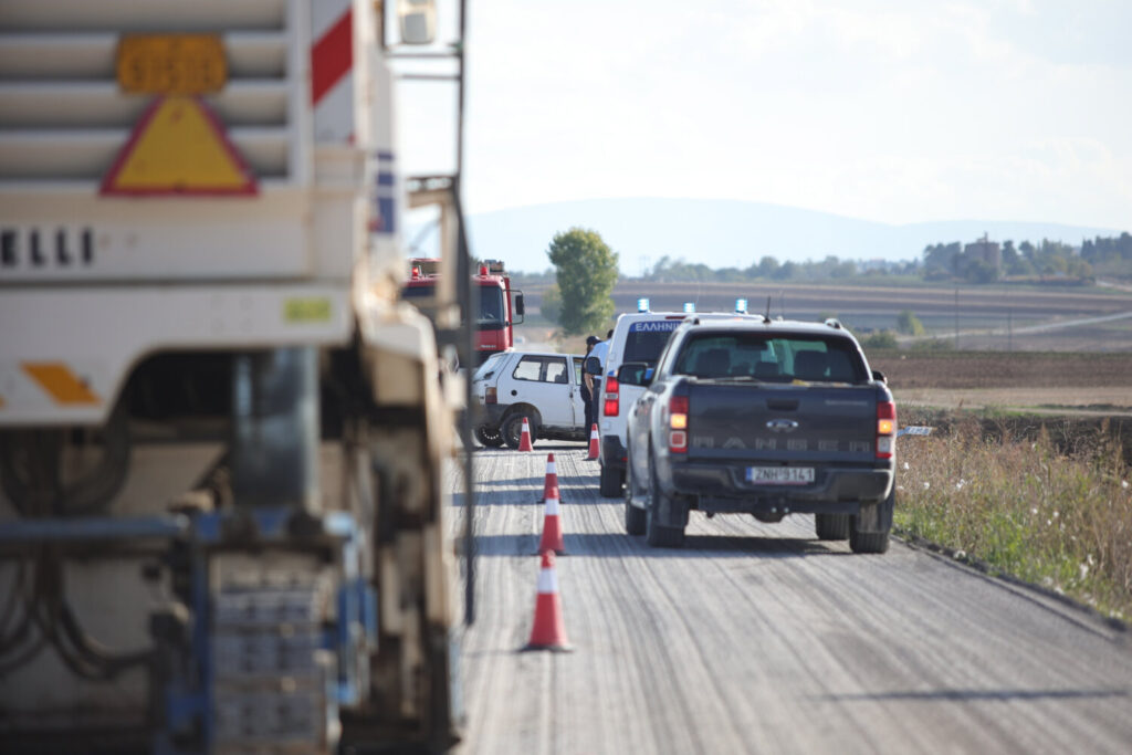 Λάρισα: Τροχαίο δυστύχημα με έναν νεκρό