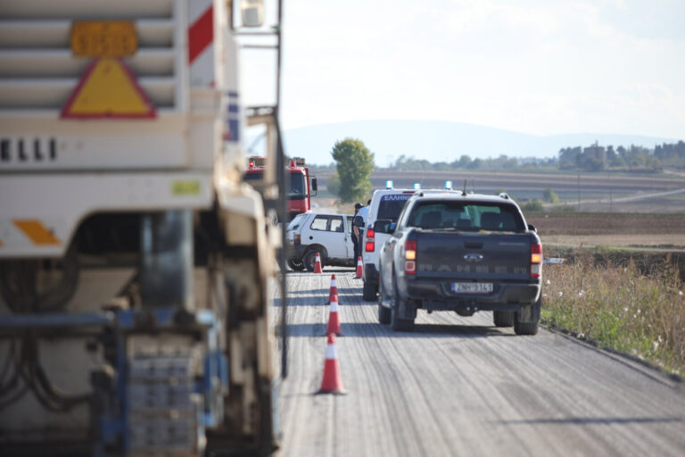 Λάρισα: Τροχαίο δυστύχημα με έναν νεκρό