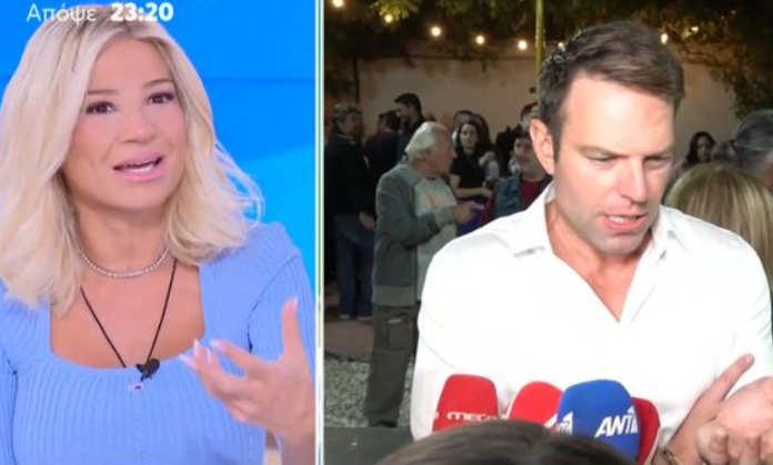 Η συνάντηση της Σκορδά με τον Κασσελάκη: «Όταν μας συστήθηκε πρώτη φορά καταγοητεύτηκα και τον έκανα follow» [βίντεο]