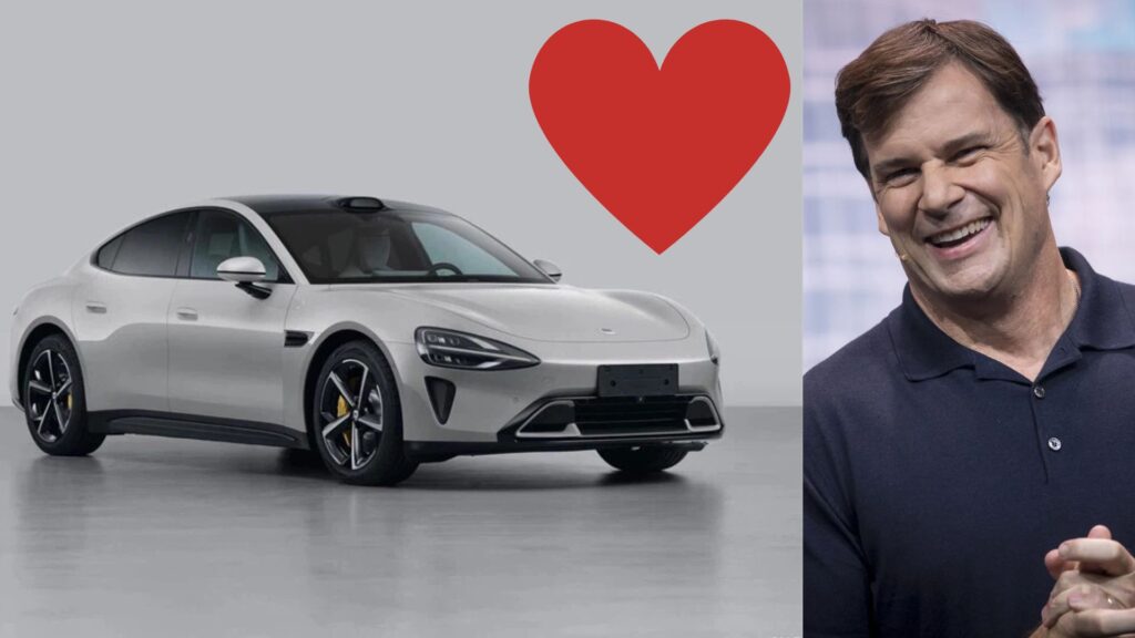 O διευθυντής της Ford, Jim Farley, οδηγεί ένα Xiaomi SU7 και το λατρεύει!