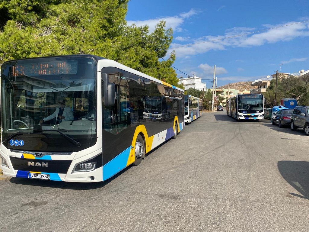 Η Ανατολική Αττική ενισχύεται με 20 νέα, 18μετρα αρθρωτά, σύγχρονα λεωφορεία
