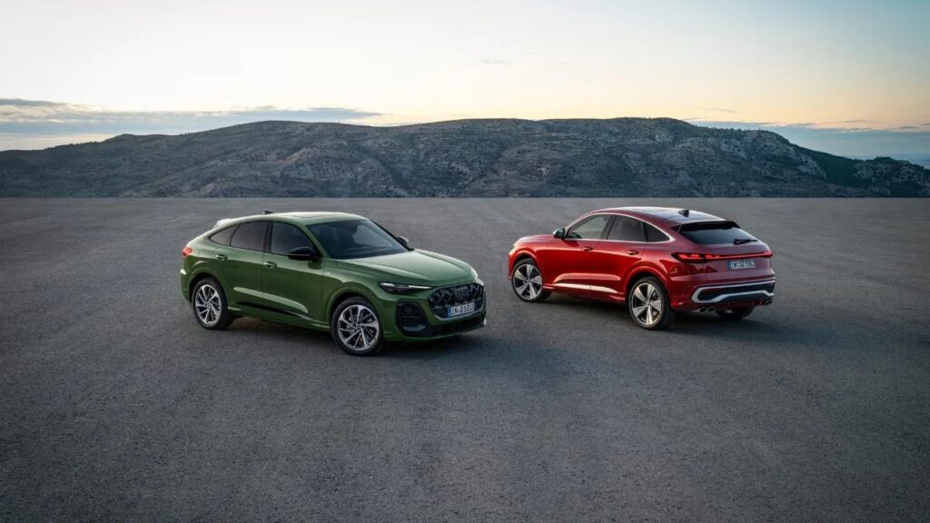 H Audi ανανεώνει τα δυναμικά SUV-coupé, Q5 Sportback και SQ5