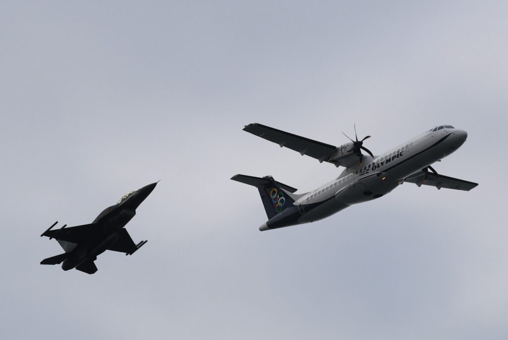 AEGEAN και η Olympic Air εντυπωσίασαν για ακόμα μια στους εορτασμούς της Πολεμικής Αεροπορίας στη Θε