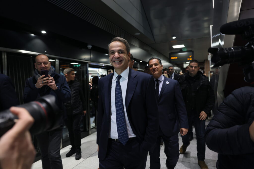 Μετρό Θεσσαλονίκης: Ο Μητσοτάκης πάτησε το κουμπί – «Σύμβολο προόδου για την Μακεδονία και ολό