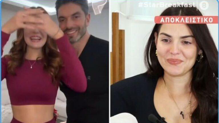 Βρισηίδα Ανδριώτου: «Είμαστε σε απόσταση» – Δάκρυσε μιλώντας πρώτη φορά για την κρίση στη σχέση της με τον Μαρτίκα