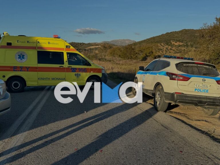 Σοβαρό τροχαίο με τρεις τραυματίες στην Εύβοια