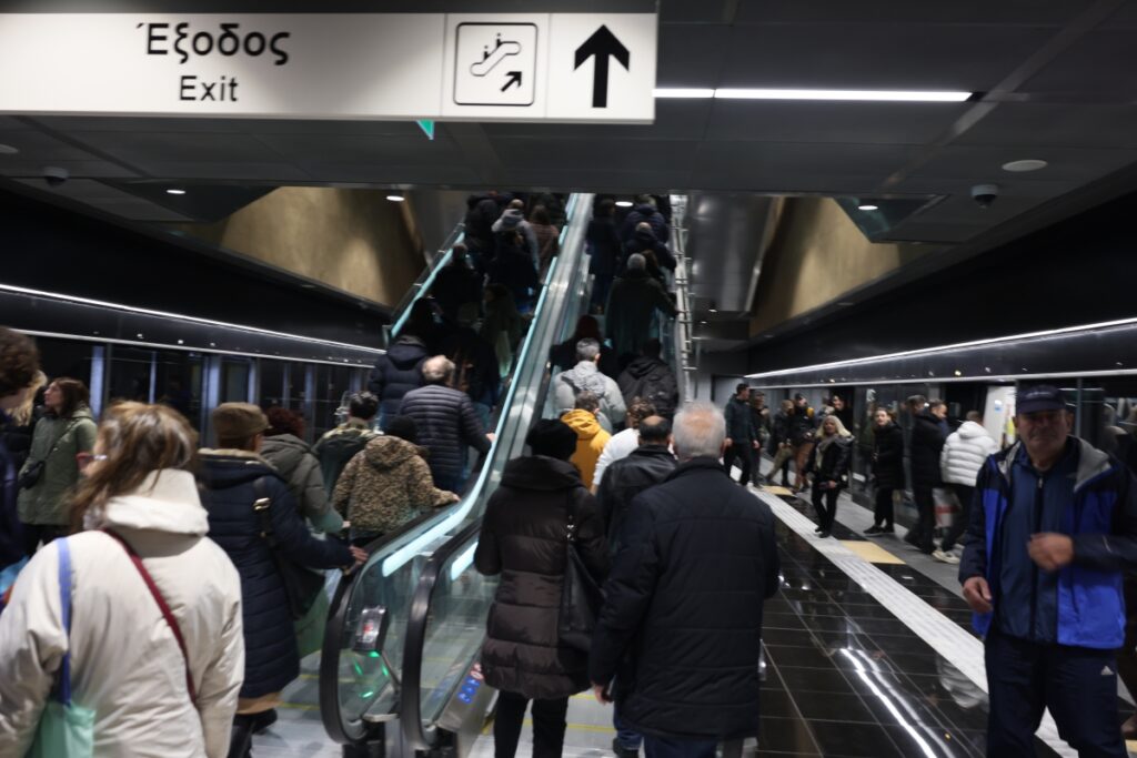 Θεσσαλονίκη: Ένα εκατομμύριο επιβάτες τον πρώτο μήνα του Μετρό