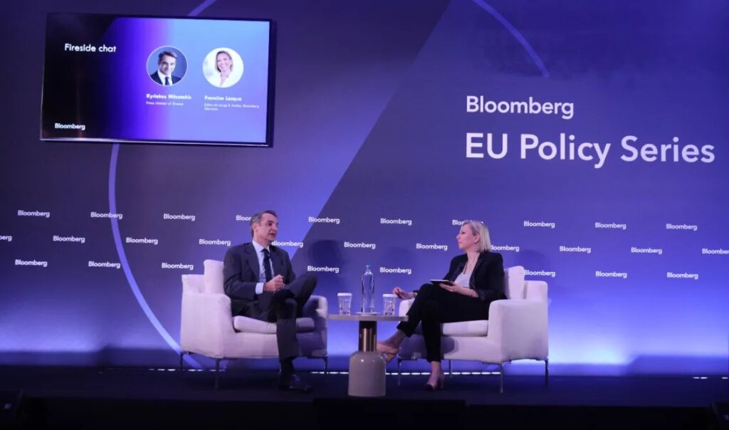 Μητσοτάκης σε εκδήλωση Bloomberg: Η πλειοψηφία μας είναι σταθερή, εκλογές θα γίνουν το 2027
