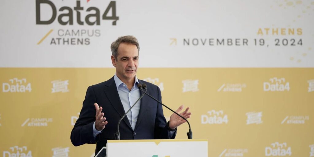Μητσοτάκης για Data4: Επιβεβαίωση της σταθερότητας που εκπέμπει η κυβέρνηση – Φιλική προς τις 